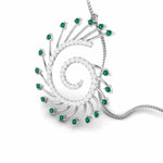 Load image into Gallery viewer, Platinum Diamond Pendant for Women JL PT P NL8589
