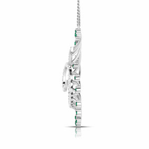 Platinum Diamond Pendant for Women JL PT P NL8589