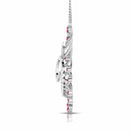 Load image into Gallery viewer, Platinum Diamond Pendant for Women JL PT P NL8589
