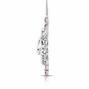 Platinum Diamond Pendant for Women JL PT P NL8589