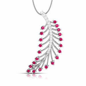 Platinum Diamond Pendant for Women JL PT P NL8587
