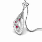 Load image into Gallery viewer, Platinum Diamond Pendant for Women JL PT P NL8592   Jewelove.US
