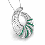 Load image into Gallery viewer, Platinum Diamond Pendant for Women JL PT P NL8598
