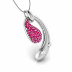 Load image into Gallery viewer, Platinum Diamond Pendant for Women JL PT P NL8600   Jewelove.US
