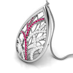 Load image into Gallery viewer, Platinum Diamond Pendant for Women JL PT P NL8606   Jewelove.US
