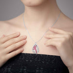 Load image into Gallery viewer, Platinum Diamond Pendant for Women JL PT P NL8606   Jewelove.US
