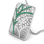 Load image into Gallery viewer, Platinum Diamond Pendant for Women JL PT P NL8607   Jewelove.US
