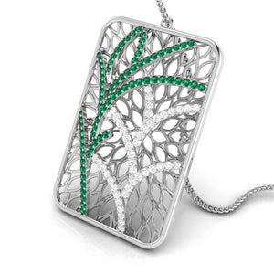Platinum Diamond Pendant for Women JL PT P NL8607   Jewelove.US