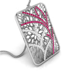 Load image into Gallery viewer, Platinum Diamond Pendant for Women JL PT P NL8607   Jewelove.US
