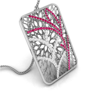 Platinum Diamond Pendant for Women JL PT P NL8607   Jewelove.US