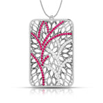 Load image into Gallery viewer, Platinum Diamond Pendant for Women JL PT P NL8607  Red Jewelove.US

