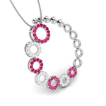 Load image into Gallery viewer, Platinum Pendant for Women JL PT P NL8632
