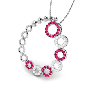 Platinum Pendant for Women JL PT P NL8632