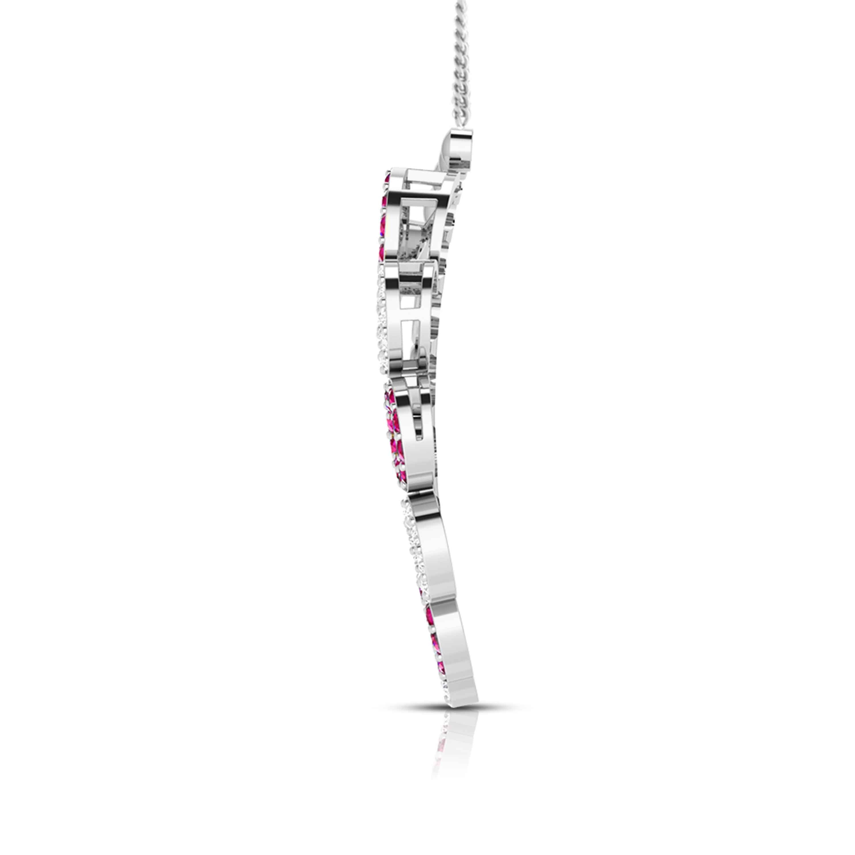 Platinum Pendant for Women JL PT P NL8632