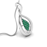 Load image into Gallery viewer, Platinum Pendant for Women JL PT P NL8635
