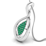 Load image into Gallery viewer, Platinum Pendant for Women JL PT P NL8635

