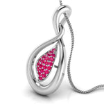 Load image into Gallery viewer, Platinum Pendant for Women JL PT P NL8635
