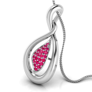 Platinum Pendant for Women JL PT P NL8635
