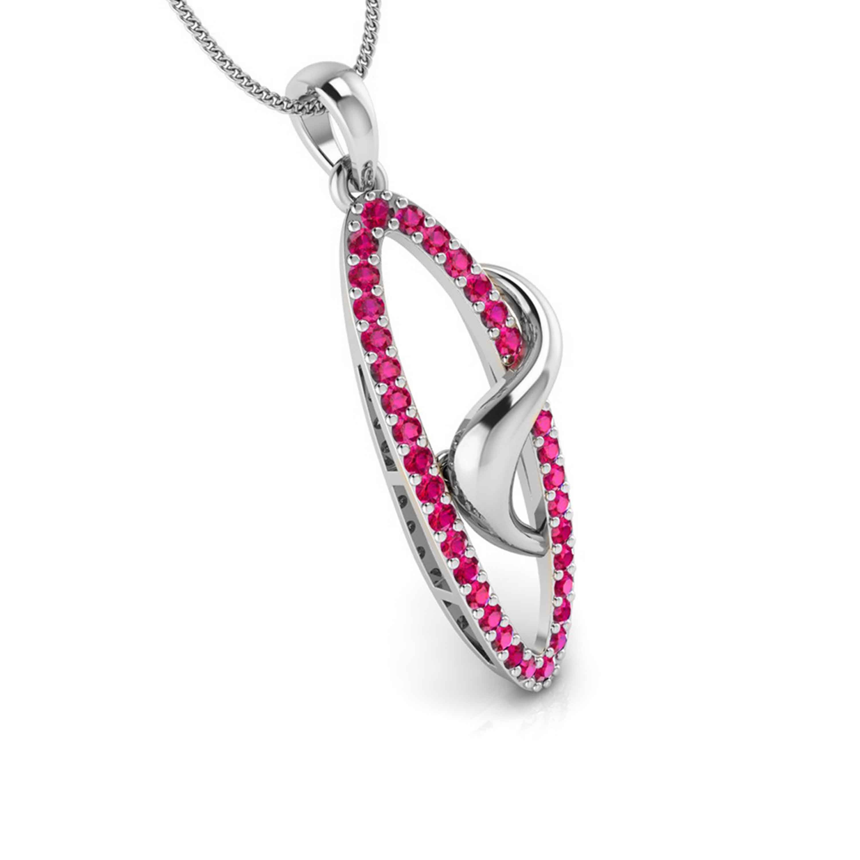 Platinum Pendant for Women JL PT P NL8654   Jewelove.US