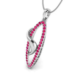 Load image into Gallery viewer, Platinum Pendant for Women JL PT P NL8654   Jewelove.US
