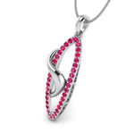 Load image into Gallery viewer, Platinum Pendant for Women JL PT P NL8654
