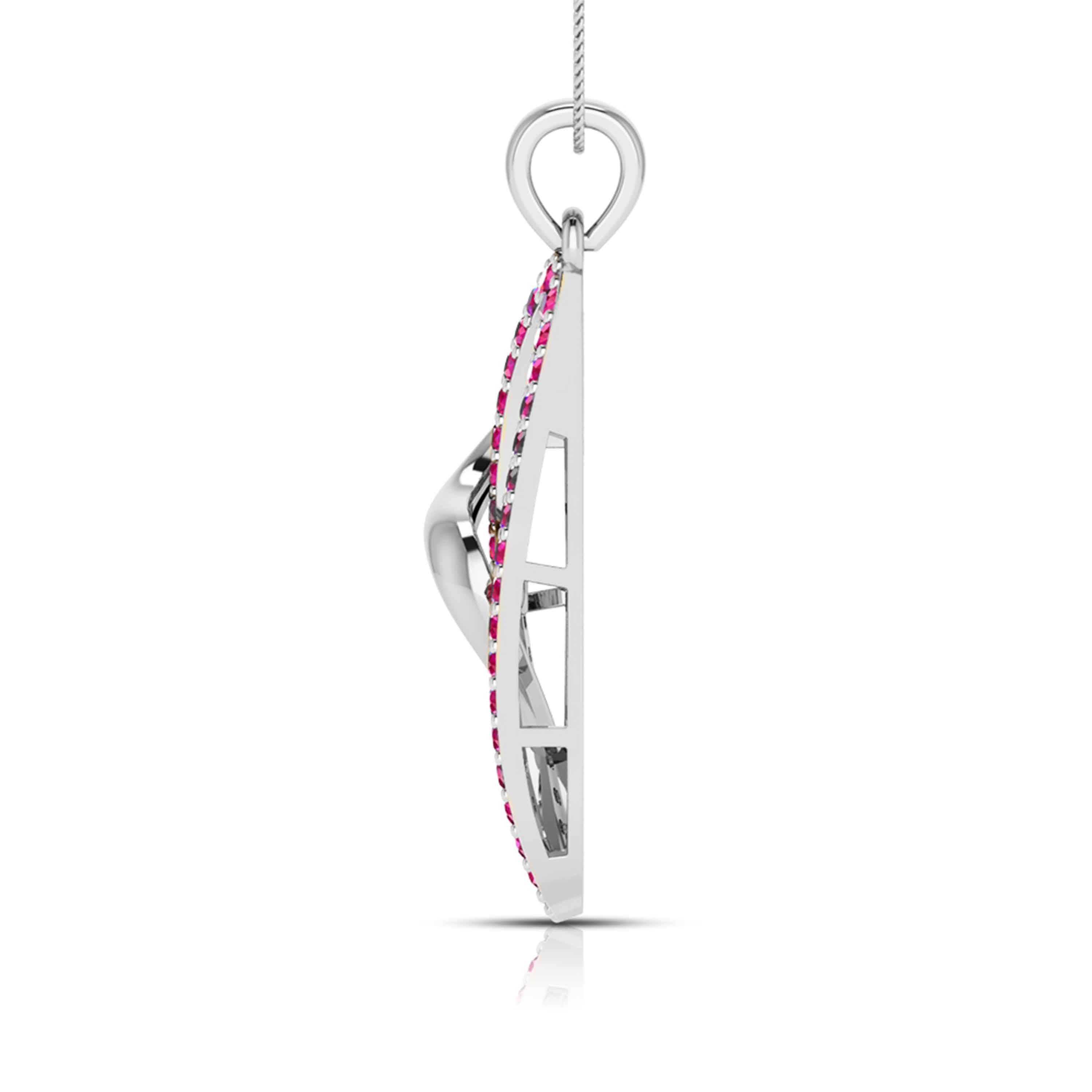 Platinum Pendant for Women JL PT P NL8654   Jewelove.US