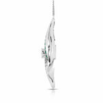 Load image into Gallery viewer, Platinum Diamond Pendant with Emerald for Women JL PT P NL8674   Jewelove.US
