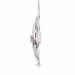 Load image into Gallery viewer, Platinum Diamond Pendant with Emerald for Women JL PT P NL8674
