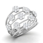 Load image into Gallery viewer, Designer Platinum Diamond Ring JL PT R 8117
