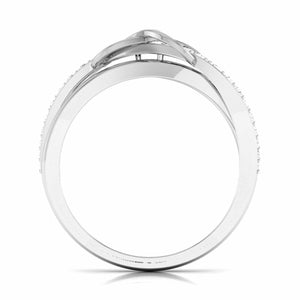 Designer Platinum Diamond Ring JL PT R 8121