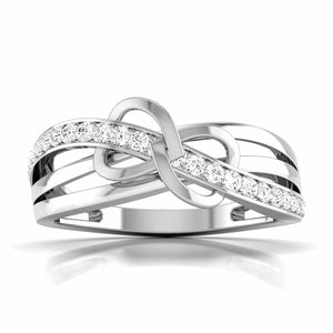 Designer Platinum Diamond Ring JL PT R 8121