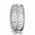 Load image into Gallery viewer, Designer Platinum Diamond Ring JL PT R 8124
