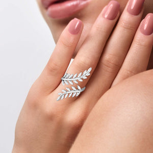 Designer Platinum Diamond Ring JL PT R 8126