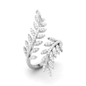 Designer Platinum Diamond Ring JL PT R 8126