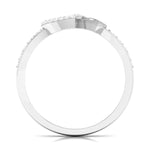 Load image into Gallery viewer, Designer Platinum Heart Diamond Ring JL PT R 8148
