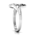 Load image into Gallery viewer, Designer Platinum Heart Diamond Ring JL PT R 8149   Jewelove.US
