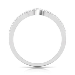 Designer Platinum Heart Diamond Ring JL PT R 8151   Jewelove.US