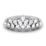 Load image into Gallery viewer, Designer Platinum Diamond Ring for Women JL PT R 8158   Jewelove.US
