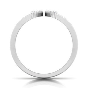 Designer Platinum Diamond Ring for Women JL PT R 8160   Jewelove.US