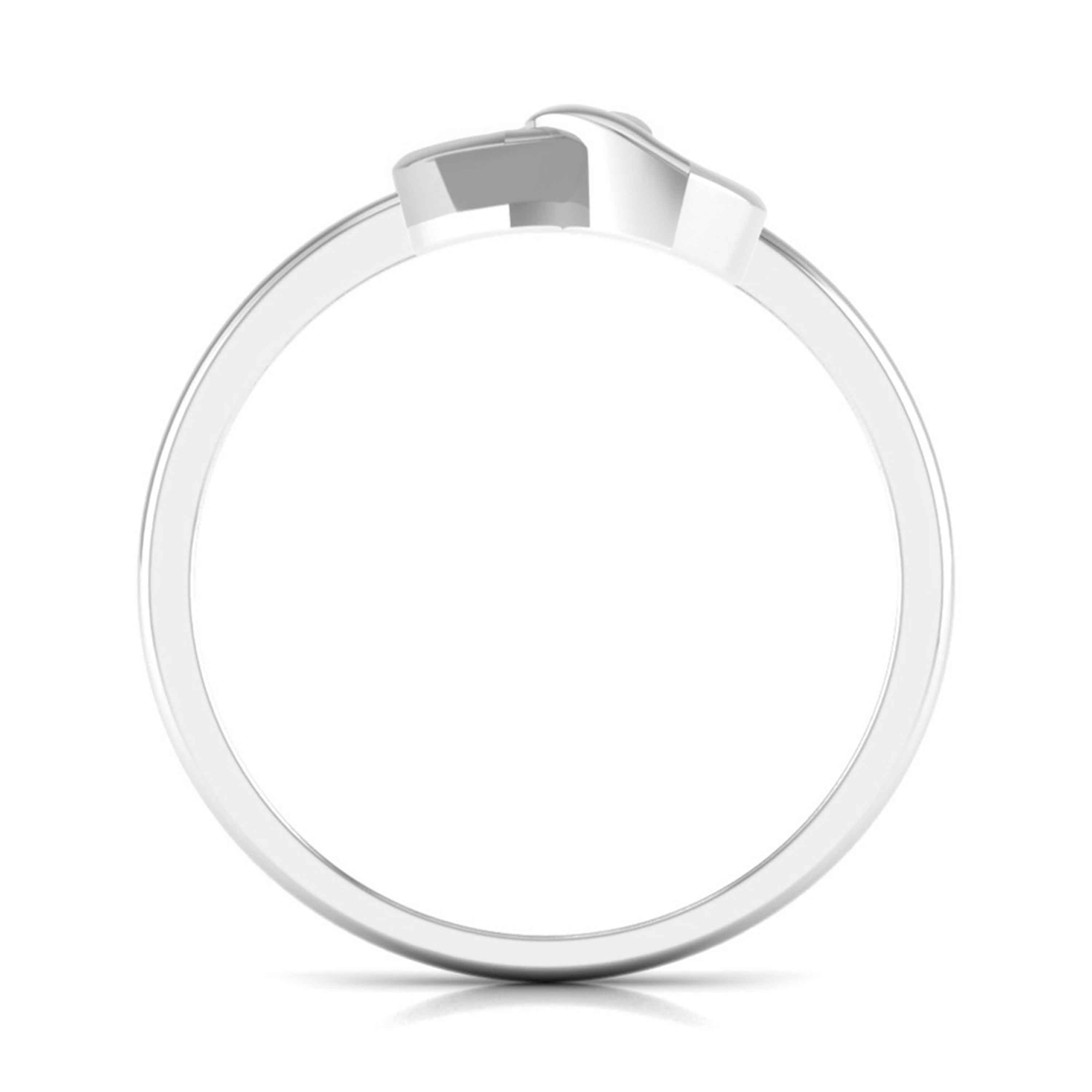 Designer Platinum Heart Ring for Women JL PT R 8175   Jewelove.US
