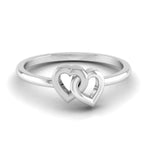 Load image into Gallery viewer, Designer Platinum Heart Ring for Women JL PT R 8175   Jewelove.US
