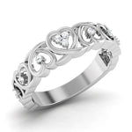 Load image into Gallery viewer, Designer Platinum Heart Diamond Ring for Women JL PT R 8181  VVS-GH Jewelove.US

