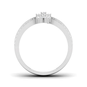 Designer Platinum Diamond Ring JL PT R 8185   Jewelove.US
