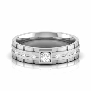 Designer Platinum Diamond Couple Rings JL PT CB 106  Women-s-Ring-only-VVS-GH Jewelove