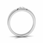 Load image into Gallery viewer, Designer Platinum Diamond Love Couple Bands JL PT CB  109
