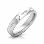 Load image into Gallery viewer, Designer Platinum Diamond Love Bands JL PT CB 115   Jewelove
