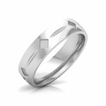 Load image into Gallery viewer, Designer Platinum Diamond Love Bands JL PT CB 115  Men-s-Ring-only Jewelove
