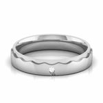 Load image into Gallery viewer, Designer Platinum Diamond Couple Ring JL PT CB 12  Women-s-Ring-only-VVS-GH Jewelove
