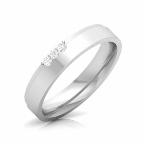 Platinum Diamond Couple Ring JL PT CB 131   Jewelove