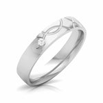 Load image into Gallery viewer, Designer Platinum Diamond Couple Ring JL PT CB 142   Jewelove
